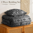 3 Piece Tufted Boho Comforter Set