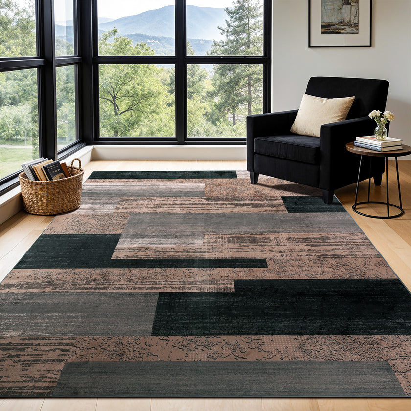 Oriental Vintage Non Slip Area Rug