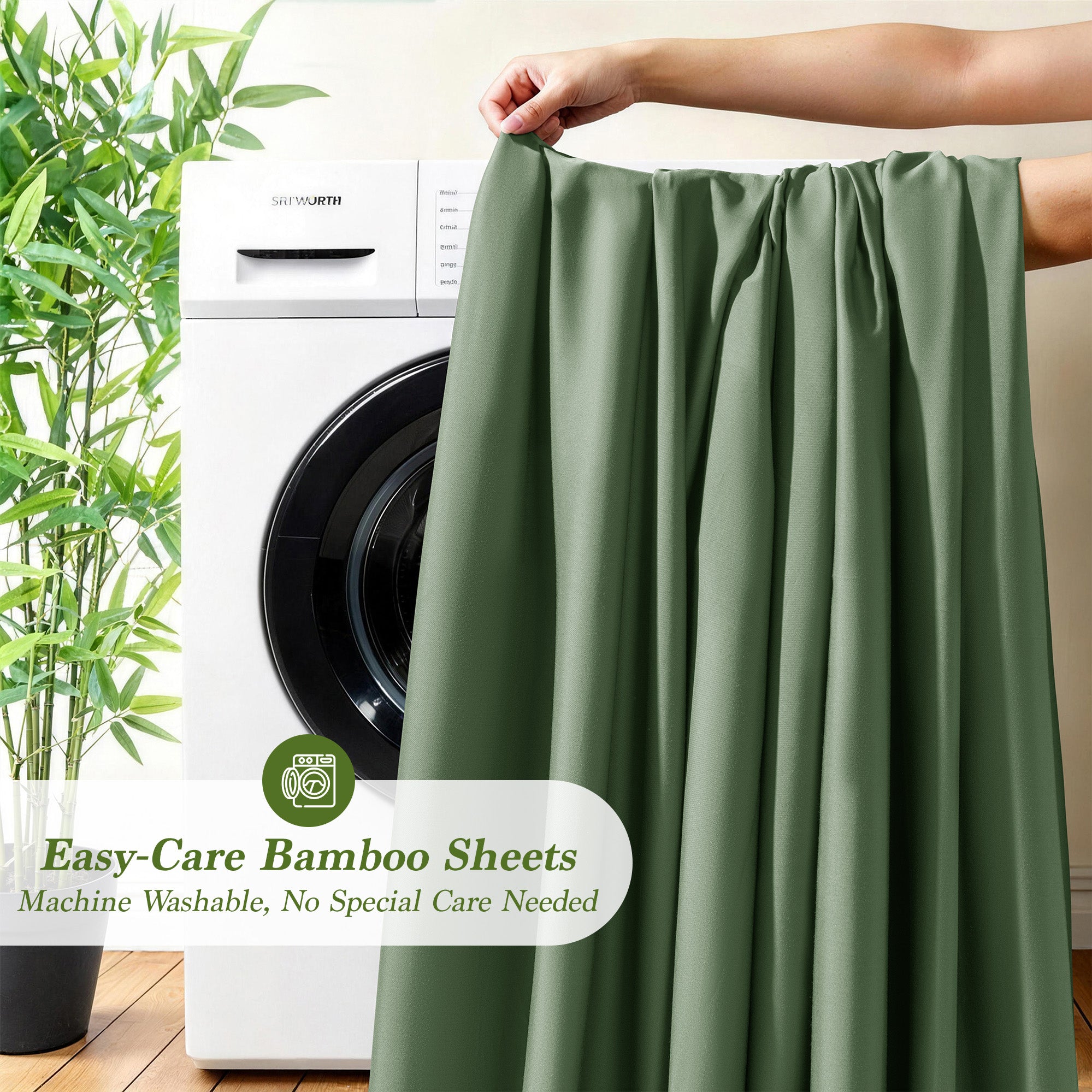 Pure Bamboo Viscose Sheet 4/6Pcs