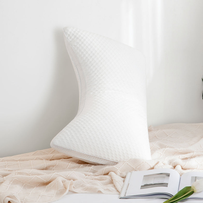 Bamboo Pillow U Shape King Size Pillow Washable Removable Sonoro Kate