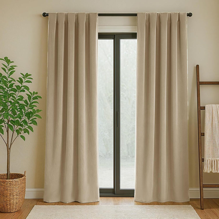 Velvet Semi Blackout Curtains