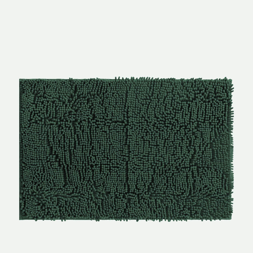 Chenille Washable Bathroom Rug