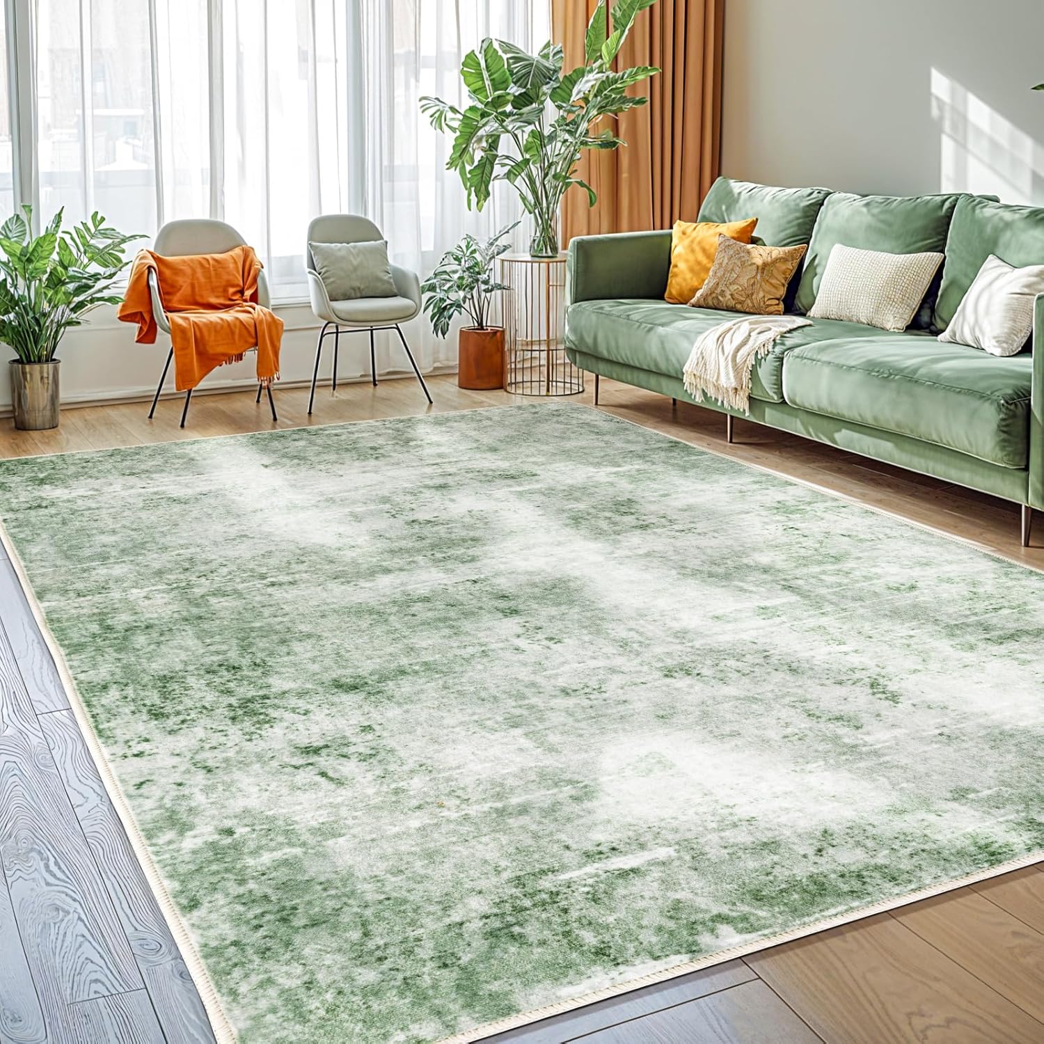 Neutral Vintage Absorbent Soft Rug