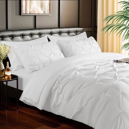 7 pieces microfiber comforter set