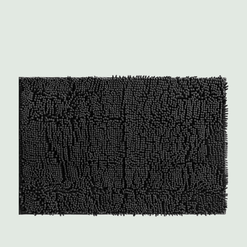 Chenille Washable Bathroom Rug