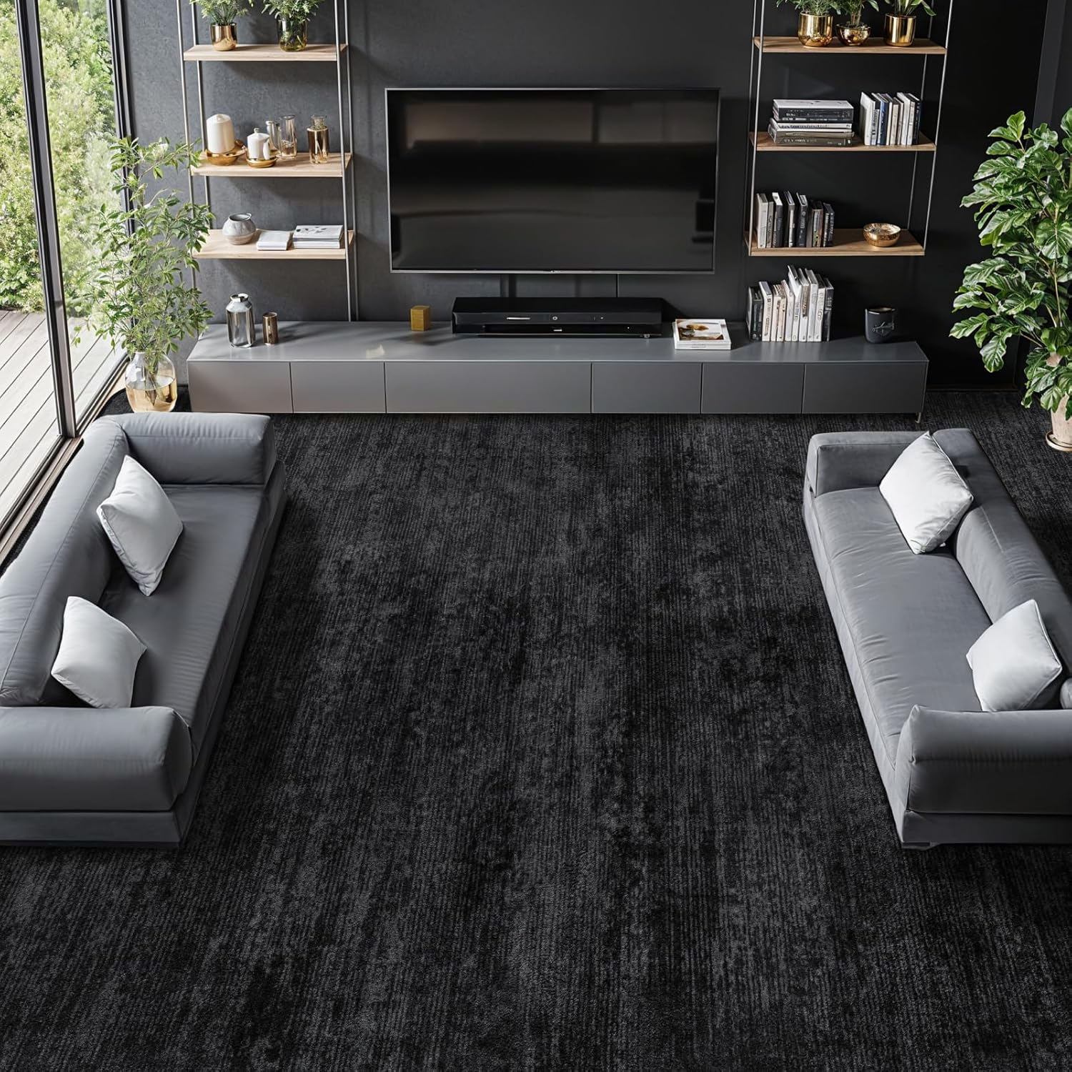 Neutral Vintage Absorbent Soft Rug