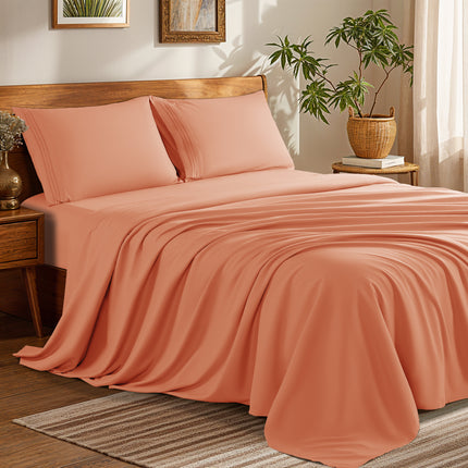 Microfiber 1800 TC Sheet Set - 3 Pieces