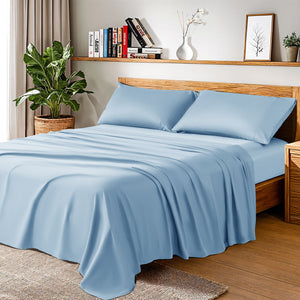 1000 Thread Count 4-Piece Cotteon Bed Sheets