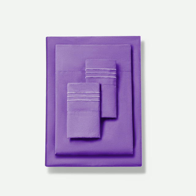 Microfiber 1800 TC Sheet Set - 4 Pieces