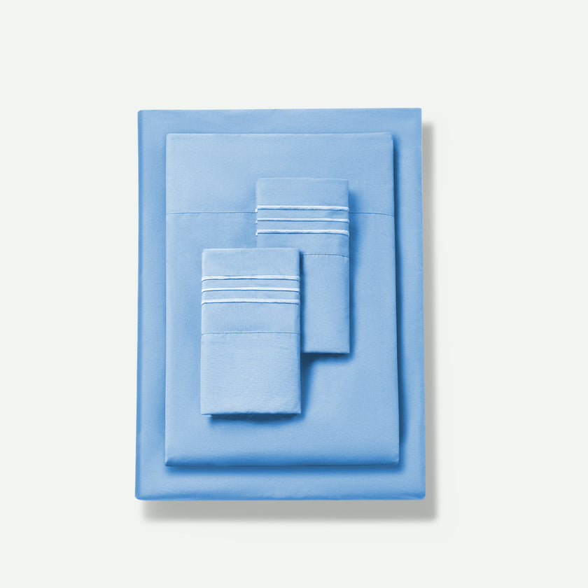 Microfiber 1800 TC Sheet Set - 4 Pieces