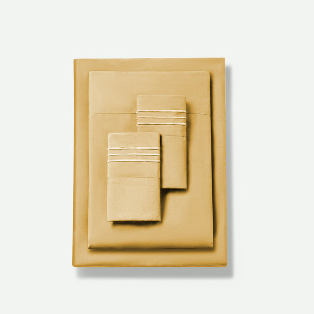 Microfiber 1800 TC Sheet Set - 4 Pieces