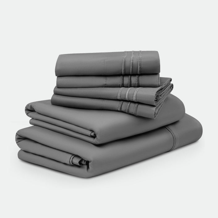 Microfiber+ 1800 TC Sheet Set -4 Pieces