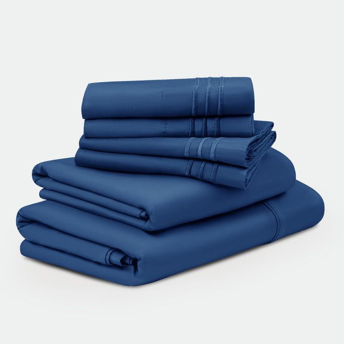 Microfiber+ 1800 TC Sheet Set -4 Pieces